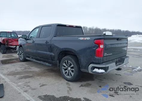 2022 Chevrolet Silverado 1500 4Wd Short Bed Lt With 2Fl из США, поврежденный, VIN 1GCPDKEK6NZ611646